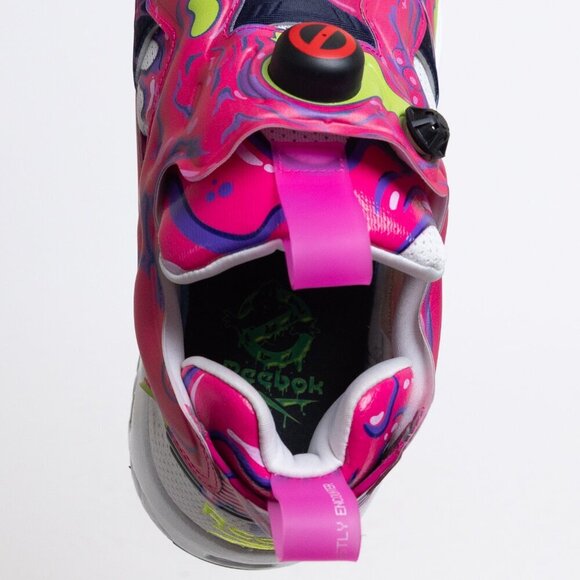 NEW Reebok Instapump Fury Ghostbusters Sneaker Pink Slime - Picture 13 of 16
